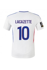 Olympique Lyonnais Alexandre Lacazette #10 Voetbaltruitje Thuis tenue 2024-25 Korte Mouw